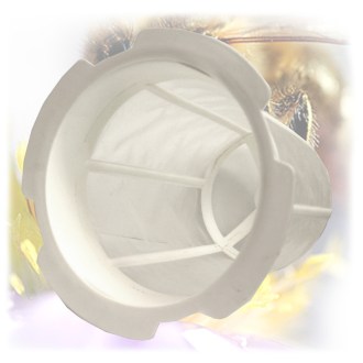 Plastic cone honey filter
